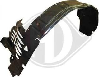 Diederichs 1614209 - Обшивка, колісна ніша autocars.com.ua