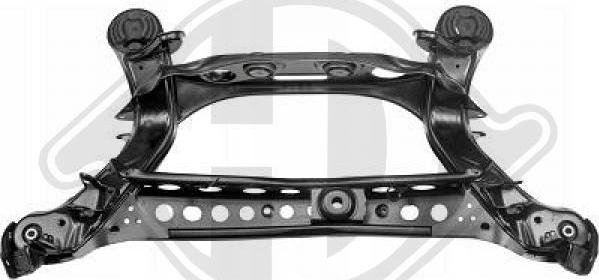 Diederichs 1614419 - Балка моста autocars.com.ua