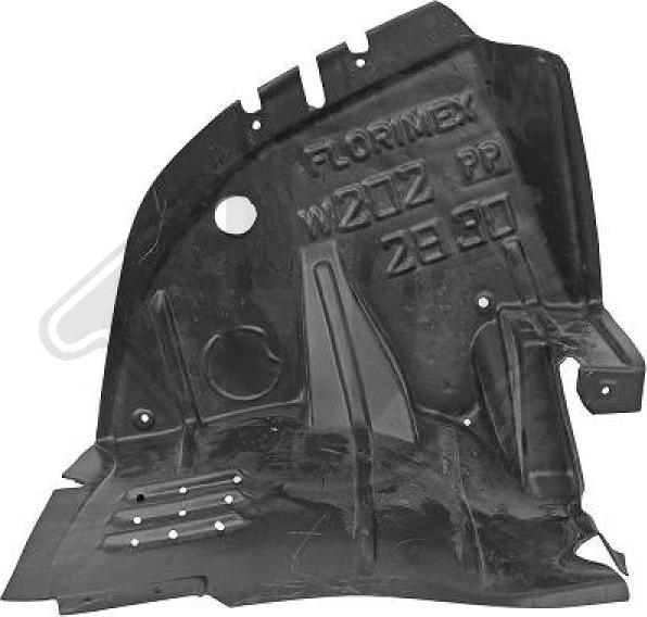 Diederichs 1670009 - Обшивка, колісна ніша autocars.com.ua