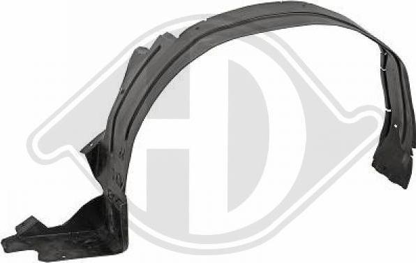 Diederichs 1670108 - Обшивка, колісна ніша autocars.com.ua