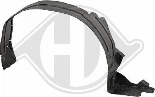 Diederichs 1670109 - Обшивка, колісна ніша autocars.com.ua