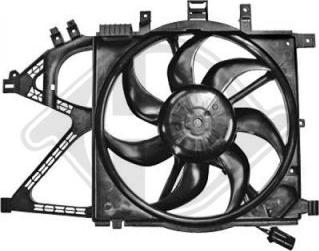 Diederichs 1813102 - Вентилятор, охолодження двигуна autocars.com.ua
