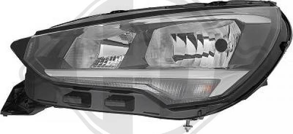 Diederichs 1816981 - Основна фара autocars.com.ua
