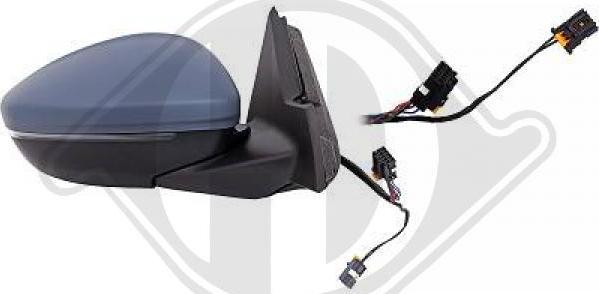 Diederichs 1836024 - Зовнішнє дзеркало autocars.com.ua