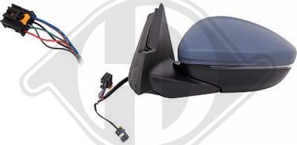 Diederichs 1836025 - Зовнішнє дзеркало autocars.com.ua