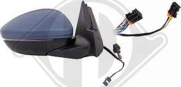 Diederichs 1836124 - Зовнішнє дзеркало autocars.com.ua