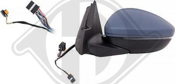 Diederichs 1836125 - Зовнішнє дзеркало autocars.com.ua