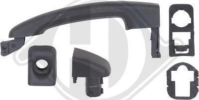 Diederichs 1887232 - Ручка двері autocars.com.ua