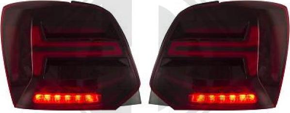 Diederichs 2206896 - Комлект заднього освітлення autocars.com.ua