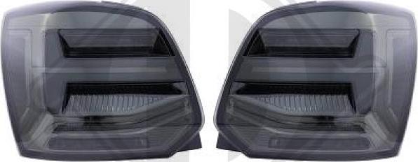 Diederichs 2206897 - Комлект заднього освітлення autocars.com.ua