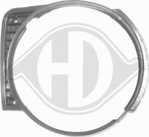 Diederichs 2210043 - Рамка, облицювання радіатора autocars.com.ua