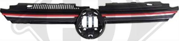 Diederichs 2218041 - Решітка радіатора autocars.com.ua