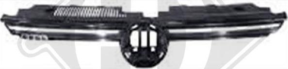 Diederichs 2218042 - Решітка радіатора autocars.com.ua