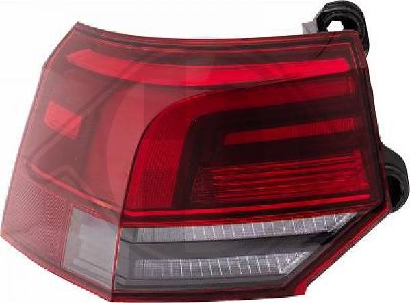 Diederichs 2218091 - Задній ліхтар autocars.com.ua