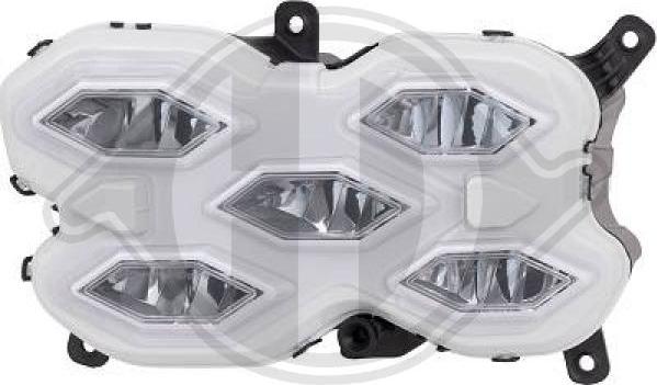 Diederichs 2218689 - Противотуманная фара autocars.com.ua