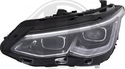 Diederichs 2218985 - Основна фара autocars.com.ua