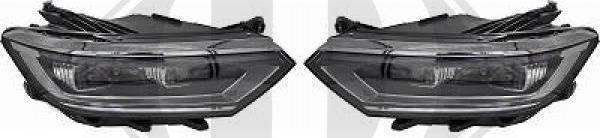 Diederichs 2249381 - Комплект головних фар autocars.com.ua