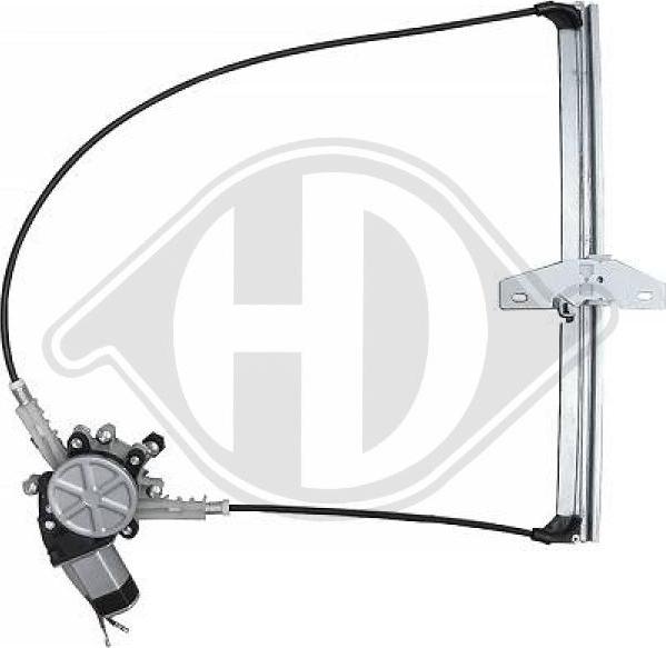 Diederichs 2269021 - Підйомний пристрій для вікон autocars.com.ua