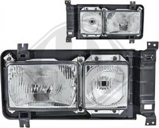 Diederichs 2269180 - Вставка фари, основна фара autocars.com.ua