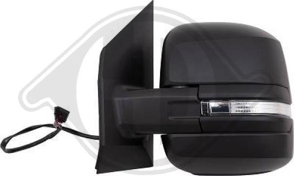 Diederichs 2282325 - Зовнішнє дзеркало autocars.com.ua