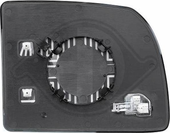 Diederichs 2282327 - Дзеркальне скло, зовнішнє дзеркало autocars.com.ua