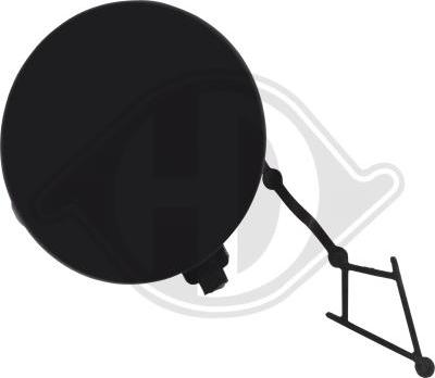 Diederichs 2340054 - Заслінка, буксирний гак autocars.com.ua