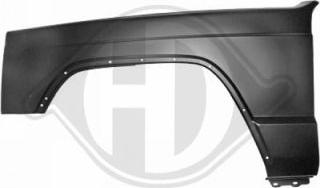 Diederichs 2610207 - Крило autocars.com.ua