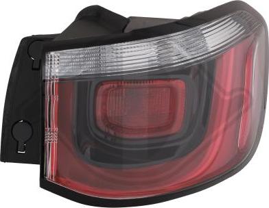 Diederichs 2680090 - Задній ліхтар autocars.com.ua