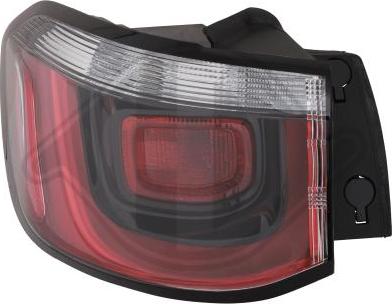 Diederichs 2680091 - Задній ліхтар autocars.com.ua