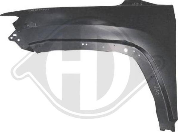 Diederichs 2680107 - Крило autocars.com.ua