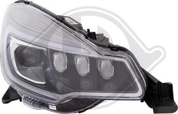 Diederichs 4006384 - Основна фара autocars.com.ua