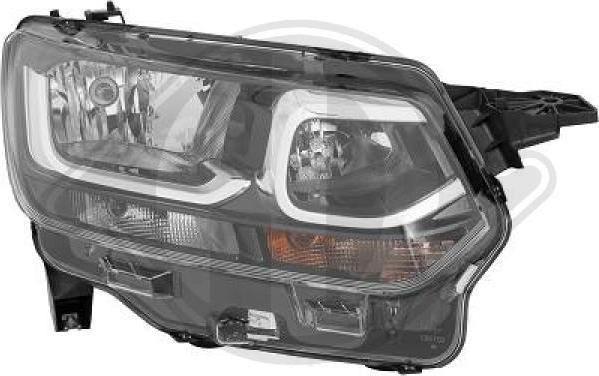 Diederichs 4014780 - Основна фара autocars.com.ua