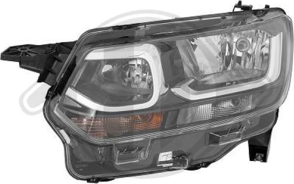 Diederichs 4014781 - Основна фара autocars.com.ua