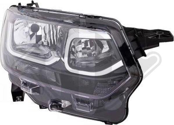 Diederichs 4014880 - Основна фара autocars.com.ua