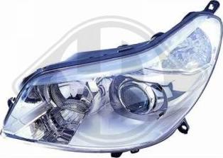 Diederichs 4061185 - Основна фара autocars.com.ua