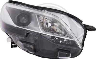 Diederichs 4098084 - Основна фара autocars.com.ua