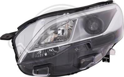 Diederichs 4098085 - Основна фара autocars.com.ua