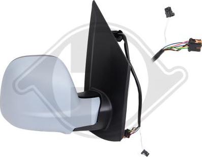 Diederichs 4098324 - Зовнішнє дзеркало autocars.com.ua