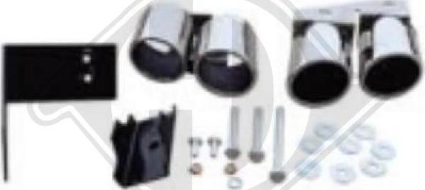 Diederichs 4101920 - Насадка випускної труби autocars.com.ua