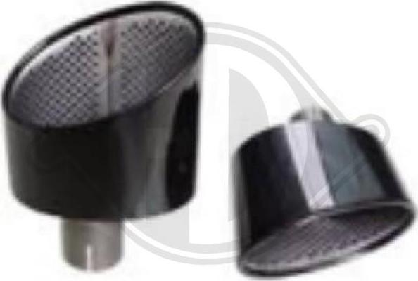 Diederichs 4102003 - Насадка випускної труби autocars.com.ua