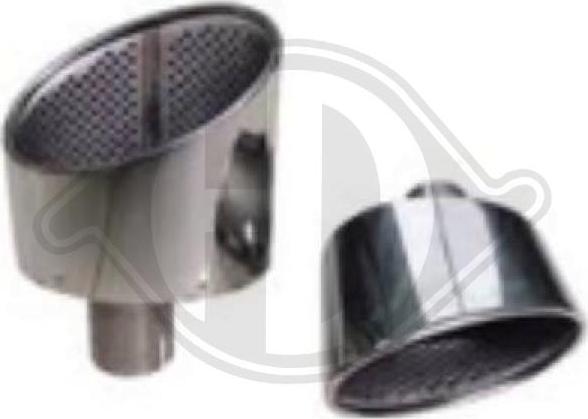 Diederichs 4102005 - Насадка випускної труби autocars.com.ua