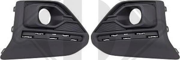 Diederichs 4457447 - Решітка вентилятора, буфер autocars.com.ua