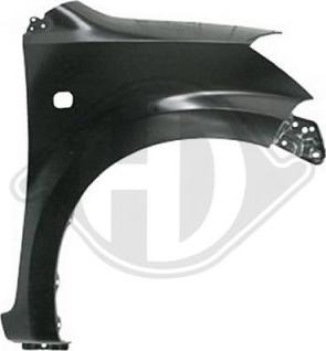 Diederichs 5030006 - Крило autocars.com.ua