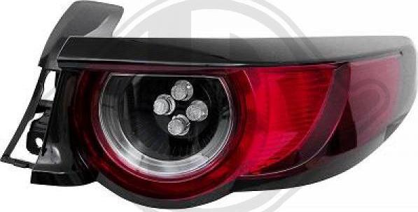 Diederichs 5621090 - Задній ліхтар autocars.com.ua