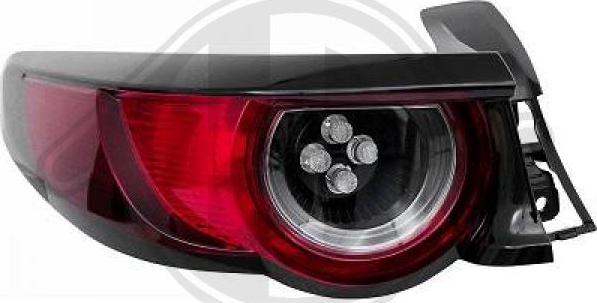 Diederichs 5621091 - Задній ліхтар autocars.com.ua