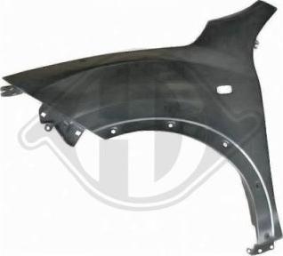 Diederichs 6075006 - Крило autocars.com.ua