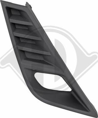 Diederichs 6076049 - Решітка вентилятора, буфер autocars.com.ua