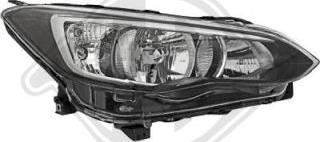 Diederichs 6237080 - Основна фара autocars.com.ua