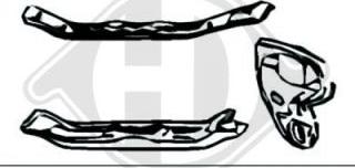 Diederichs 6410010 - Облицювання передка autocars.com.ua