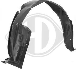 Diederichs 6466009 - Обшивка, колісна ніша autocars.com.ua